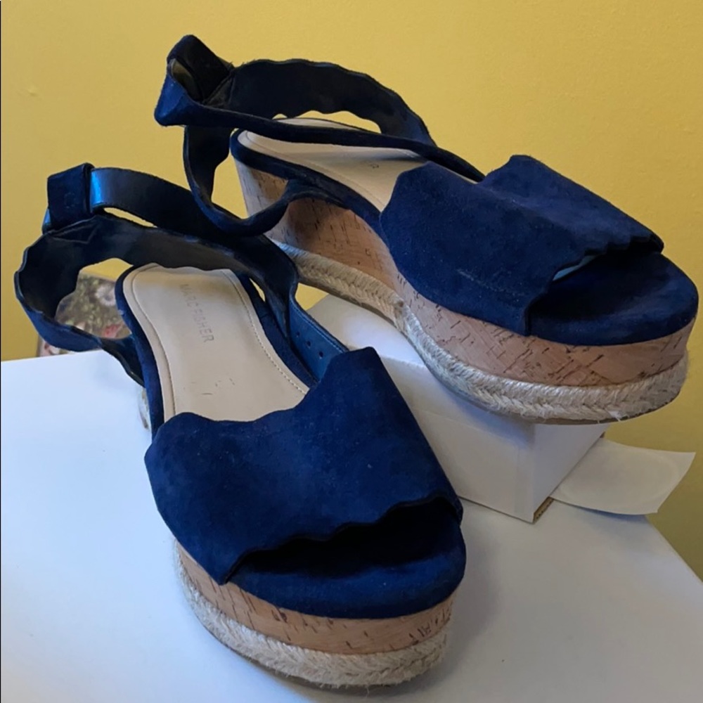 Marc Fisher Peep Toe Platform Sandal